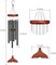 Memorial Wind Chimes, 37'' Sympathy Wind Chimes for Outside, Gifts for Who Loss of Dad Mom Friends, Outdoor Chimes Souvenir Mother, Garden Decor